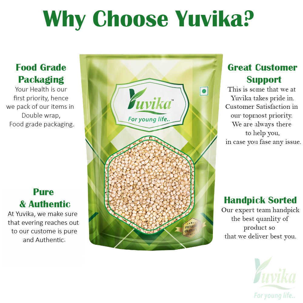 Yuvika Herbs White Quinoa Seeds image 3