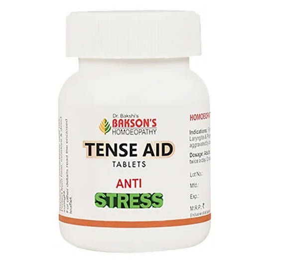 Bakson's Homeopathy Tense Aid Tablets image 2