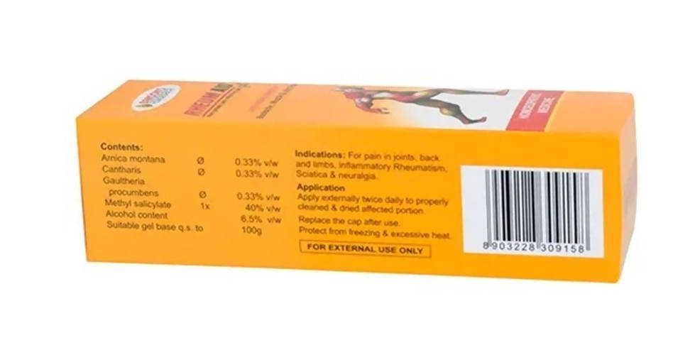Bakson's Homeopathy Rheum Aid Gel image 2
