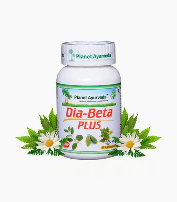 Planet Ayurveda Dia Beta Plus Capsules - 60 tabs image 2