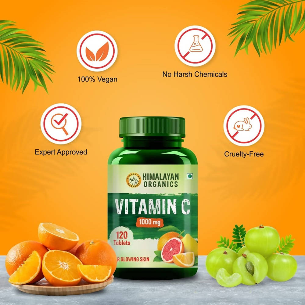 Himalayan Organics Vitamin C 1000 mg Tablets image 8