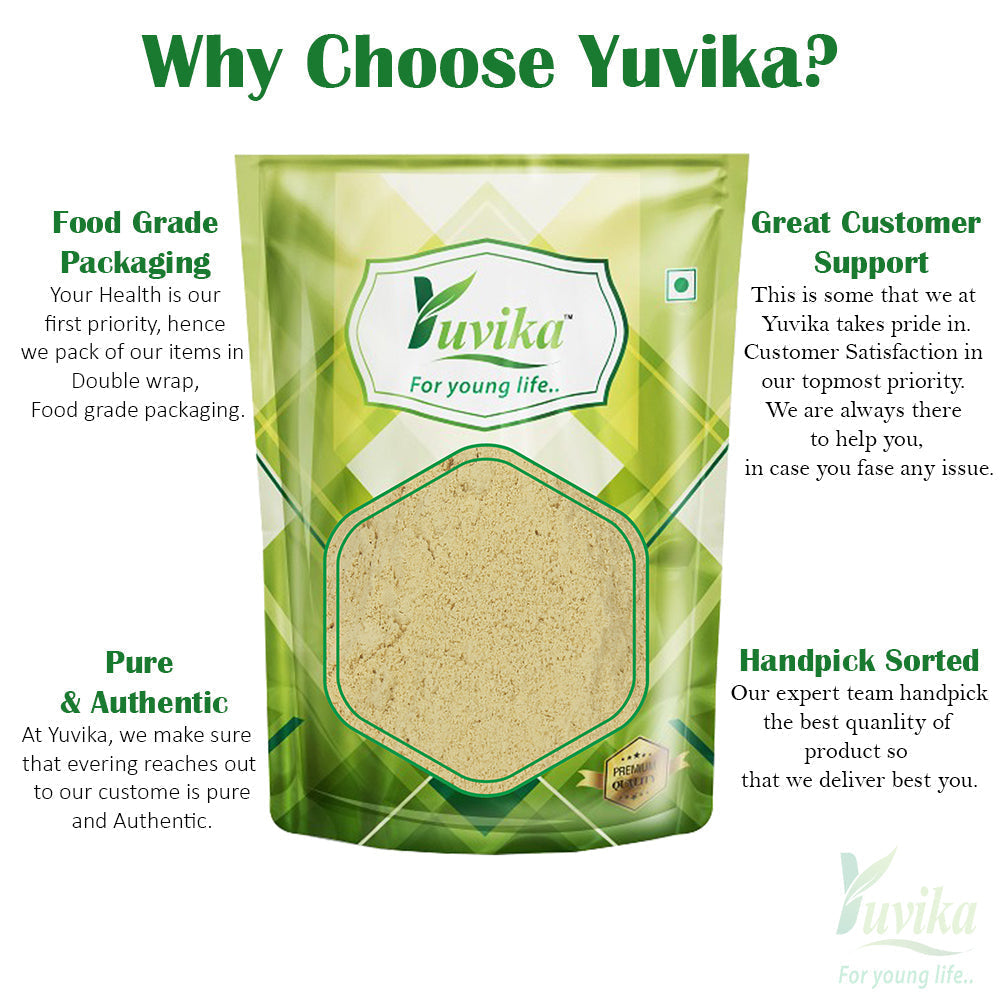 Yuvika Methi Dana Powder - Trigonella Foenum Graecum - Fenugreek Seeds Powder image 3