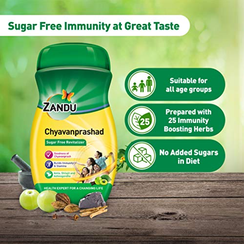 Zandu (Sugar Free) Chyavanprashad - 900 Gms image 3