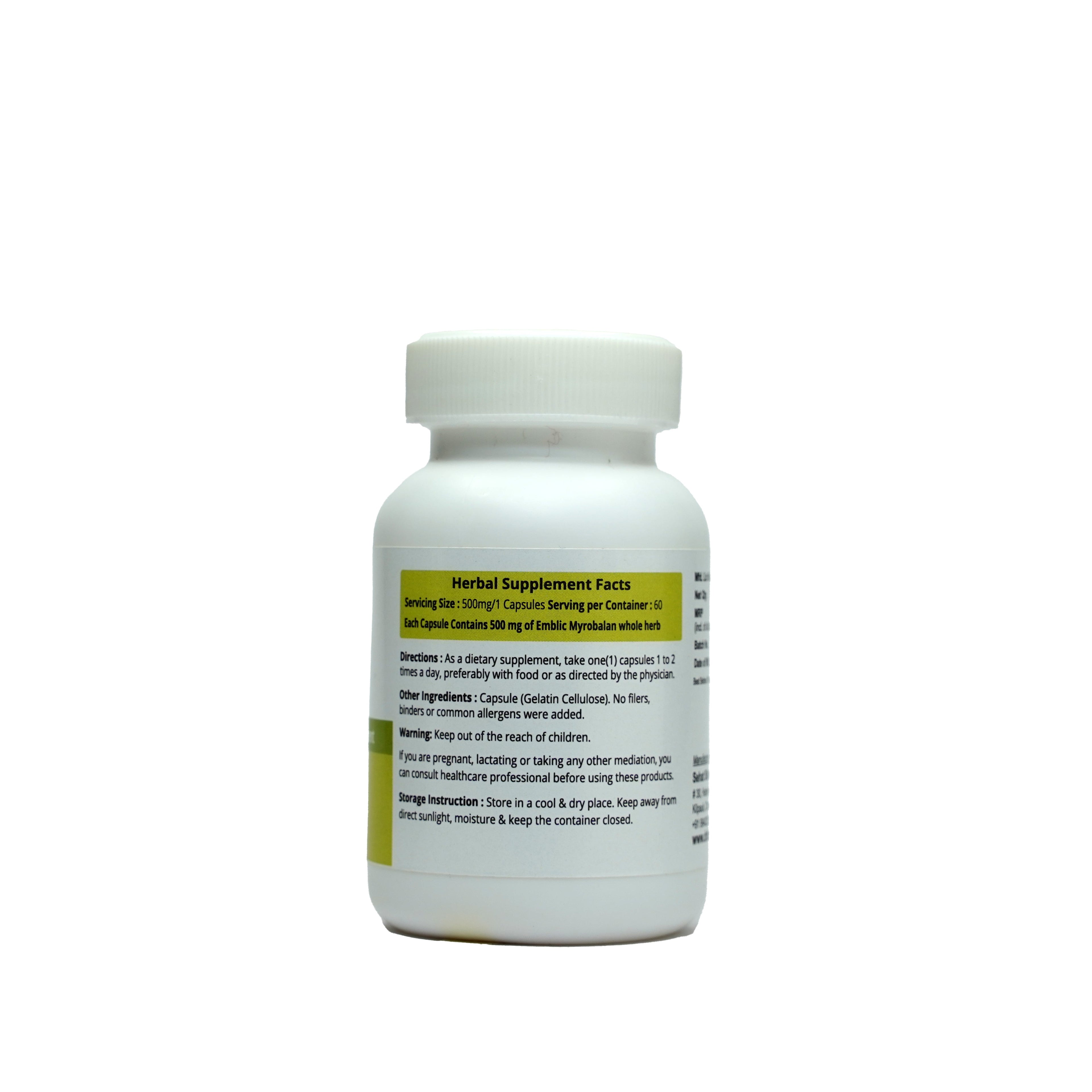 Dr. Talat's Amla - Natural Vitamin-C Supplement - 60 image 5