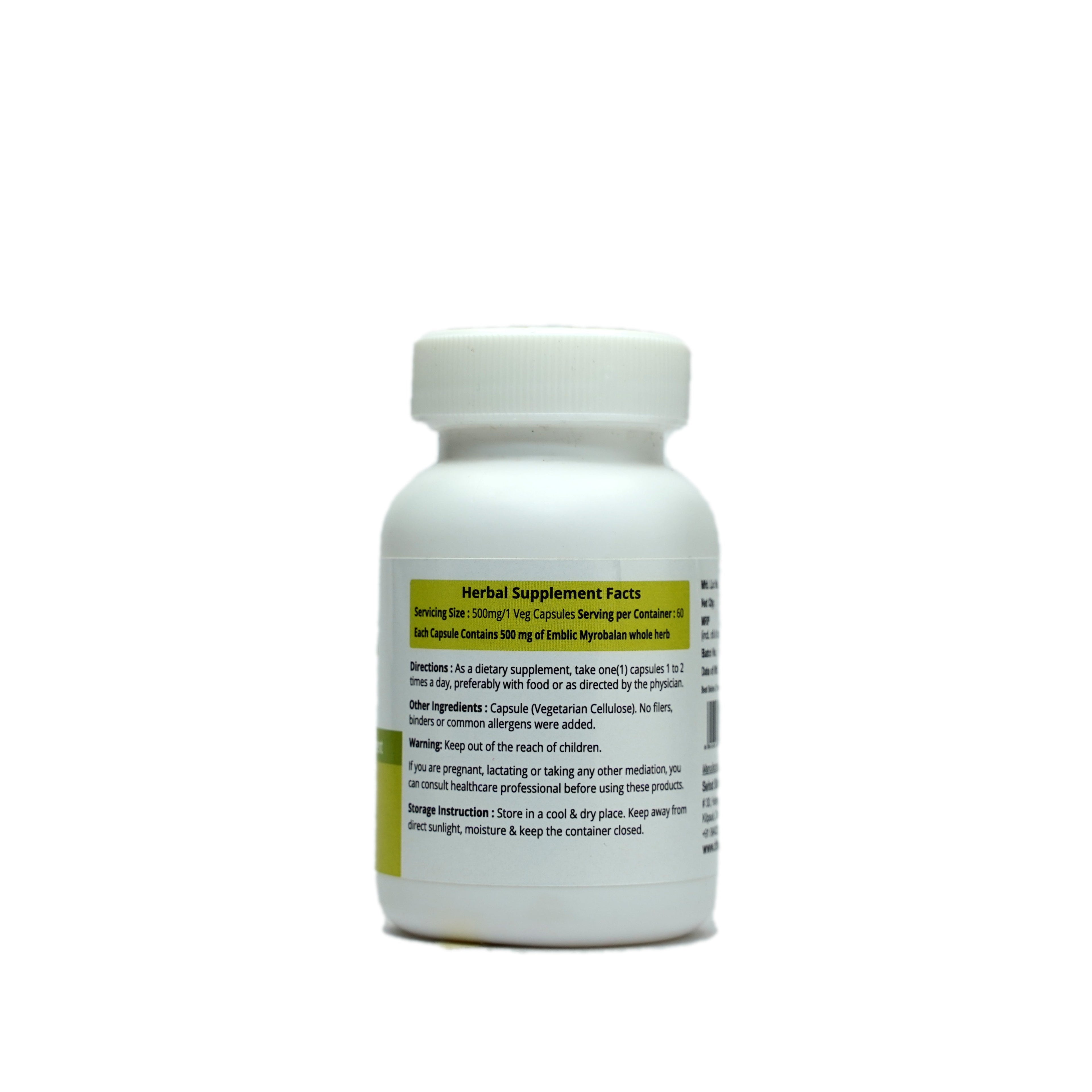 Dr. Talat's Amla - Natural Vitamin-C Supplement - 60 image 3