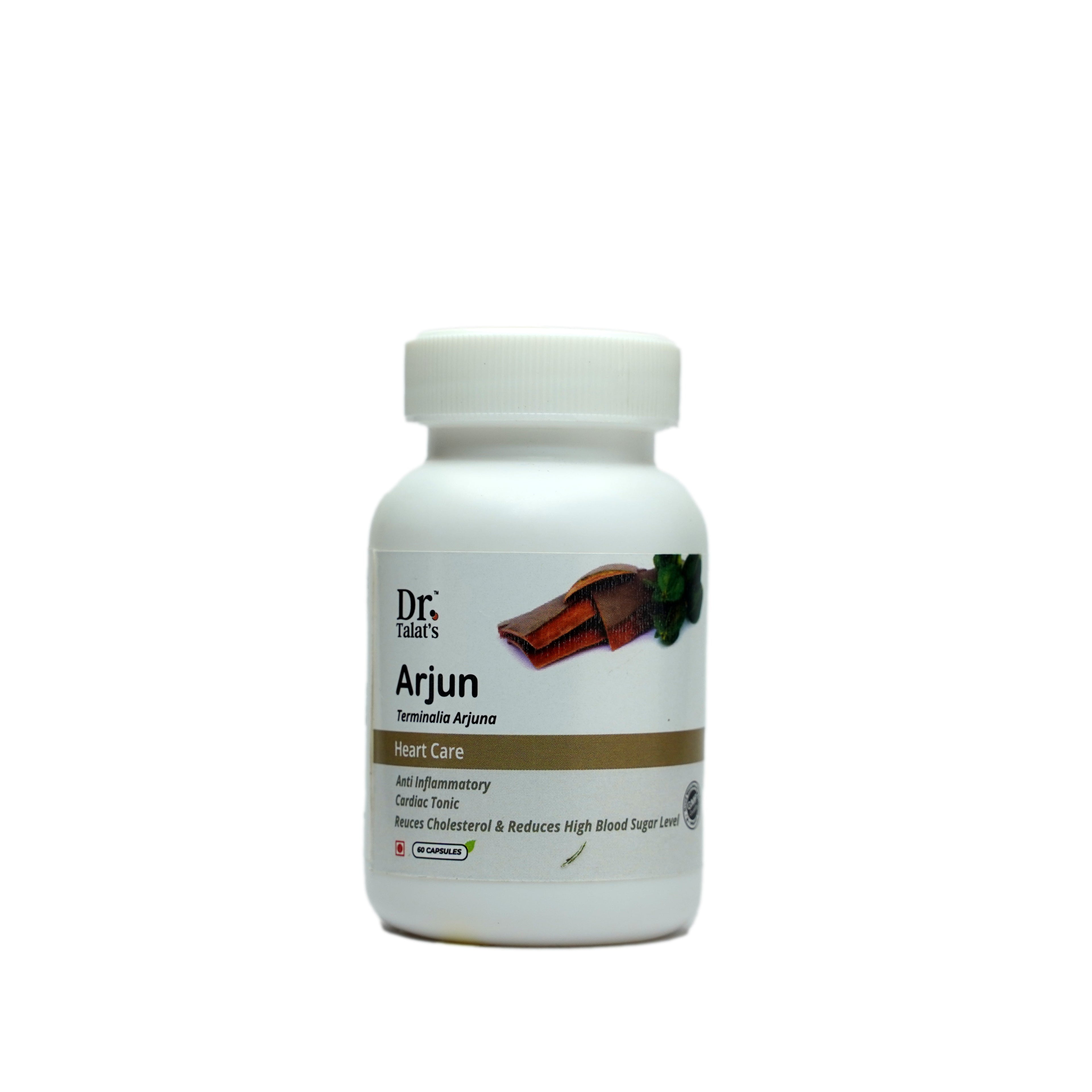 Dr. Talat's Arjun - Heart Care - 60 Capsules image 4