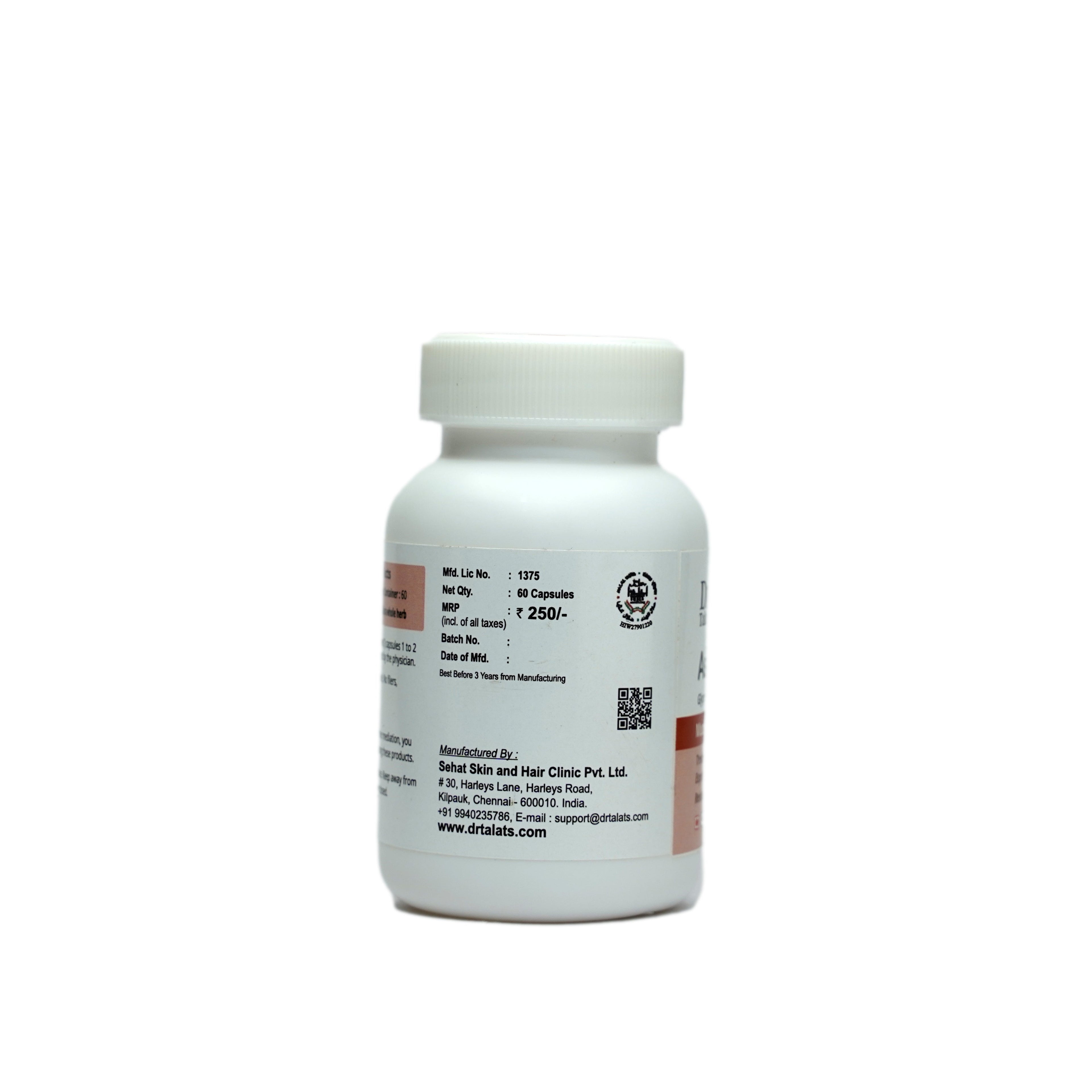 Dr. Talat's Asl-us-soos - 60 Capsules image 6