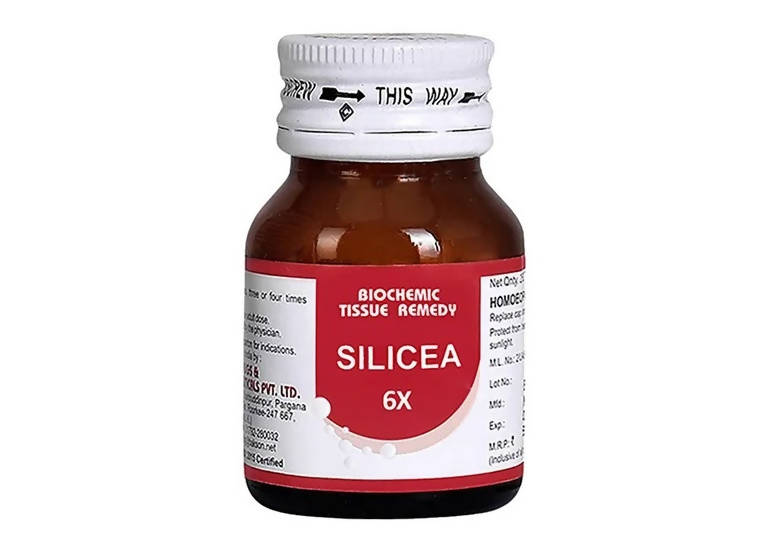 Bakson's Homeopathy Silicea Biochemic Tablets image 2