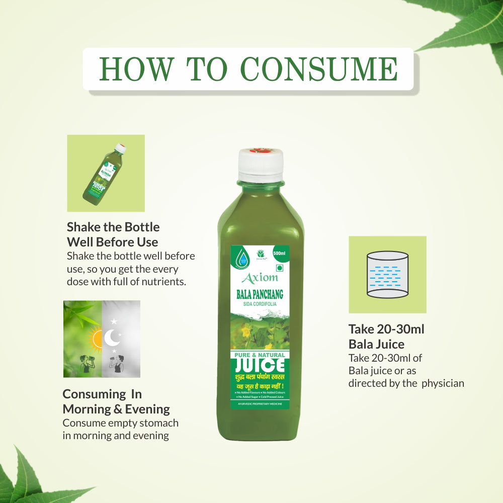 Axiom Combo (Bala Juice + Flu Treat Juice + Nirgundi Juice) image 2