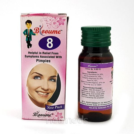 Bioforce Blooume 8 Clerskin Drops - 30 ml