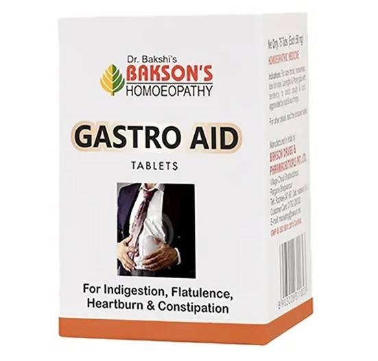 Bakson's Homeopathy Gastro Aid Tablets image 3