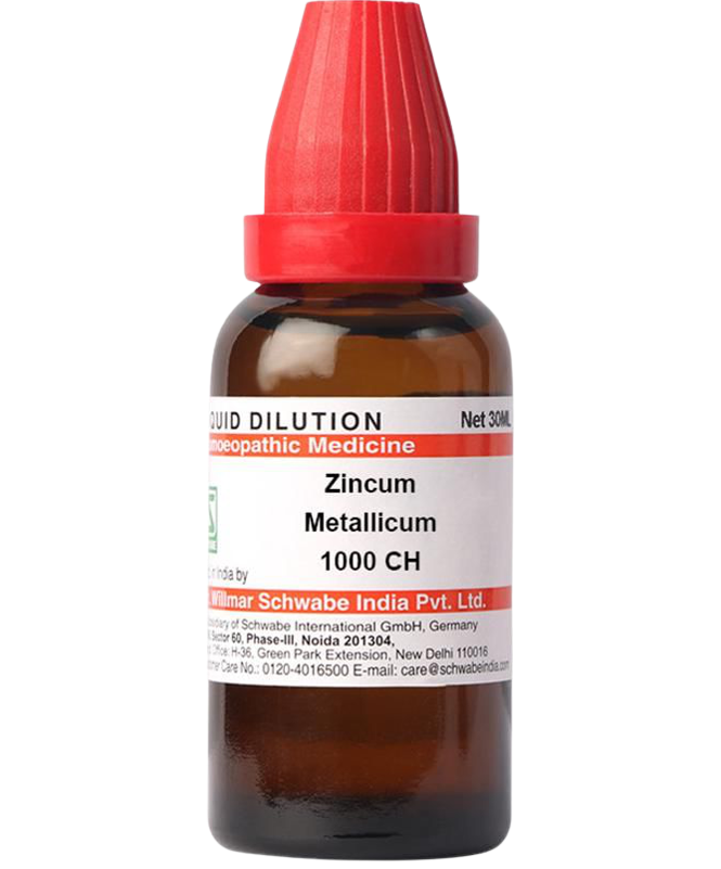 Dr. Willmar Schwabe India Zincum Metallicum Dilution image 3