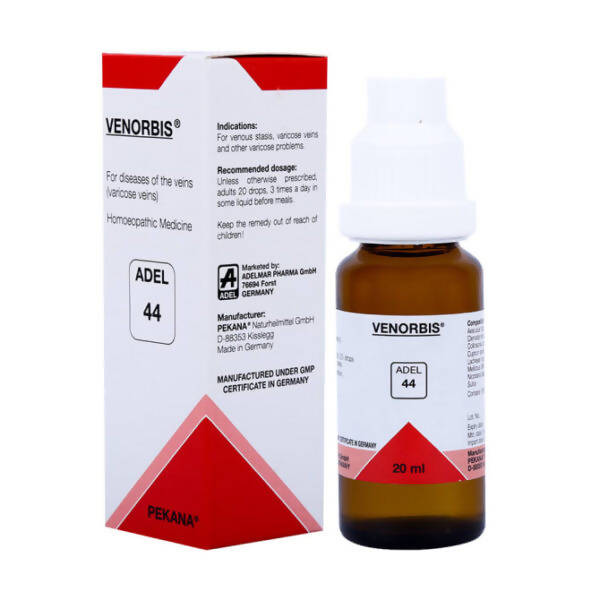 ADEL Homeopathy 44 Venorbis Drops - 20 ml image 4