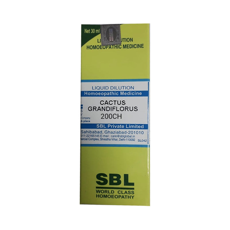SBL Homeopathy Cactus Grandiflorus Dilution image 2