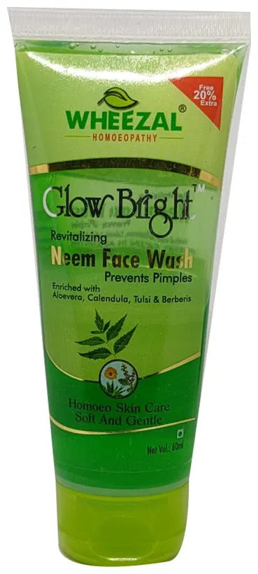 Wheezal Glow Bright Neem Face Wash image 2