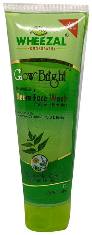 Wheezal Glow Bright Neem Face Wash image 4