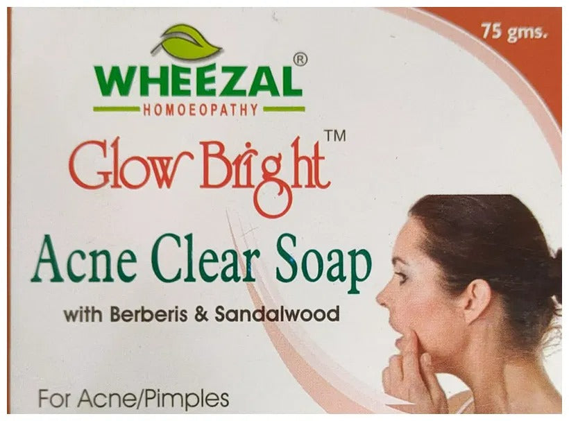Wheezal Glow Bright Acne Clear Soap image 2