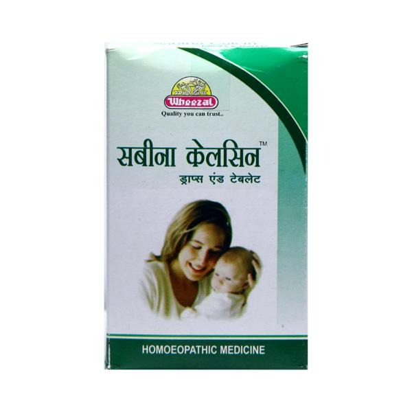 Wheezal Homeopathy Sabina Calcin Drops & Tablets image 2