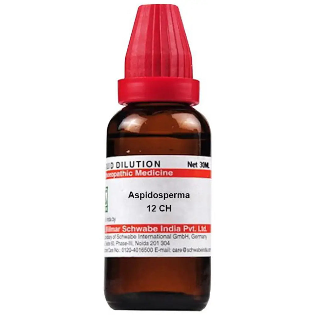 Dr. Willmar Schwabe India Aspidosperma Dilution image 2
