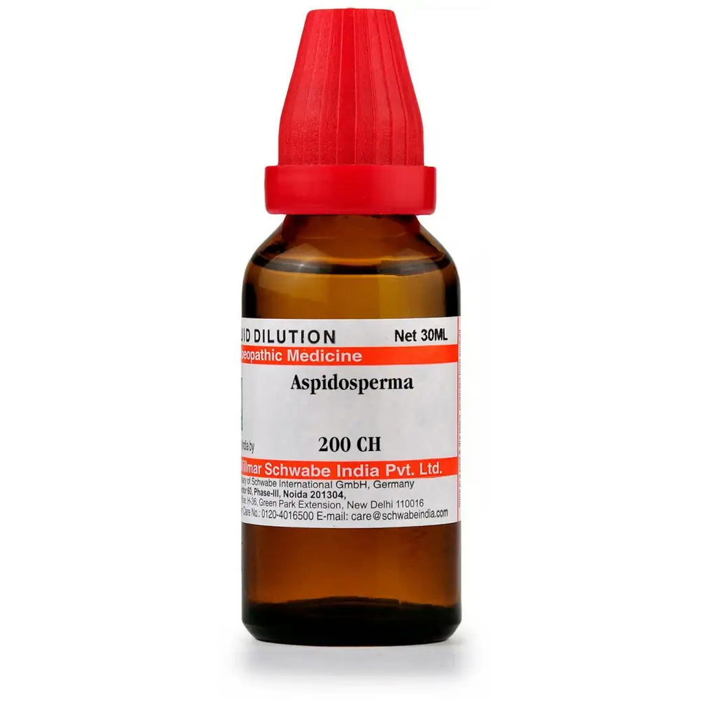 Dr. Willmar Schwabe India Aspidosperma Dilution image 4