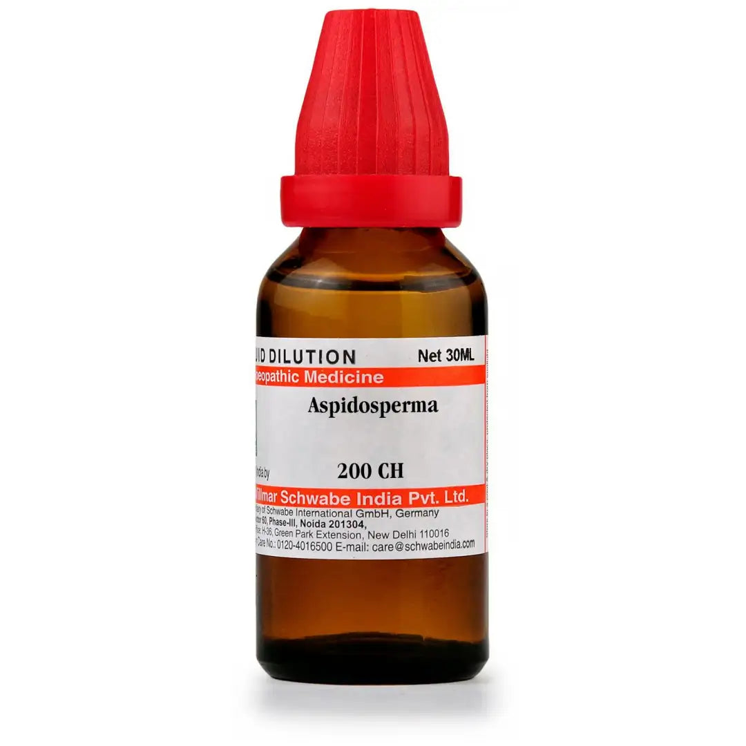 Dr. Willmar Schwabe India Aspidosperma Dilution image 4