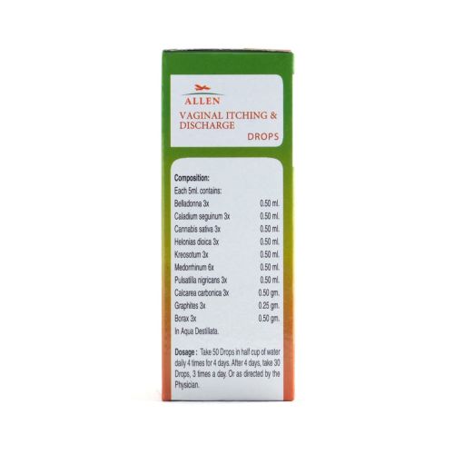 Allen Homeopathy A73 Vaginal Itching and Discharge Drops image 3
