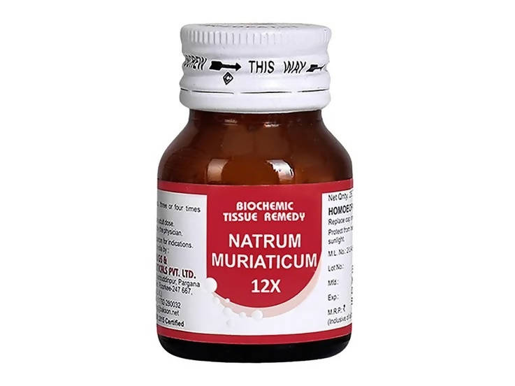 Bakson's Homeopathy Natrum Muriaticum Biochemic Tablets image 3