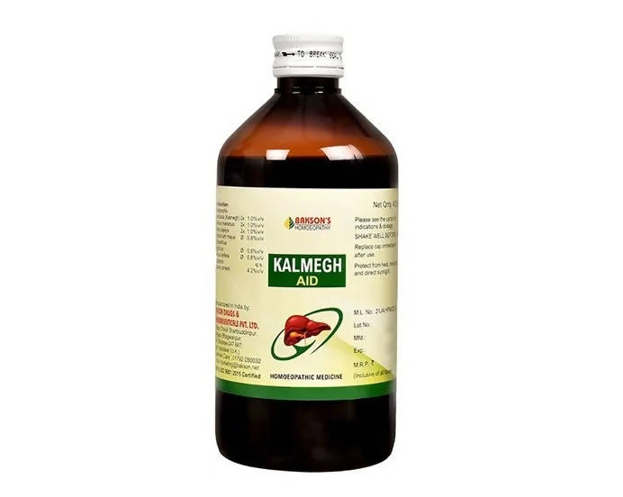 Bakson's Homeopathy Kalmegh Aid Syrup image 2