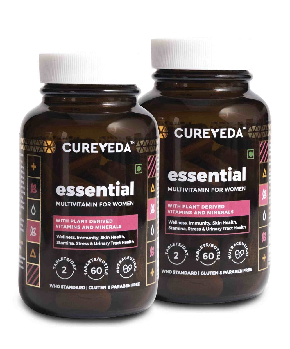 Cureveda Essential Multivitamin - 60 Tabs image 4