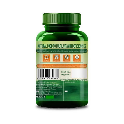Himalayan Organics Plant Based Multivitamin Capsules - 60 Tabs image 3