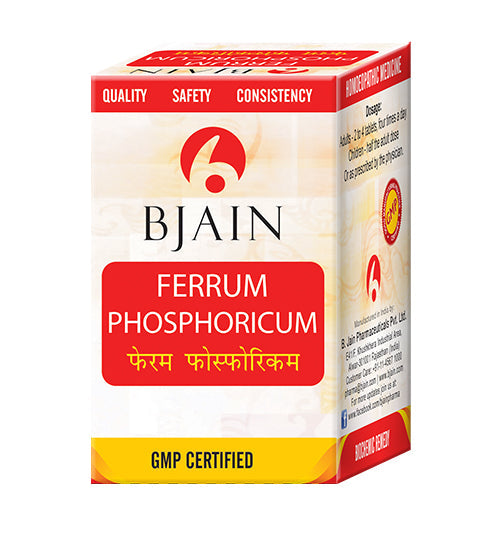 Bjain Homeopathy Ferrum Phosphoricum Biochemic Tablet image 2