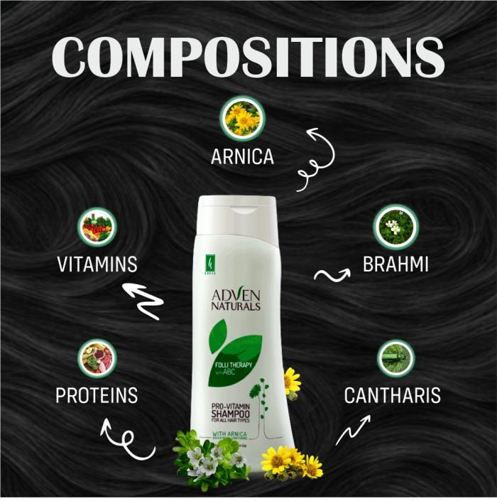 Adven Folli Therapy Pro-vitamin Shampoo image 3