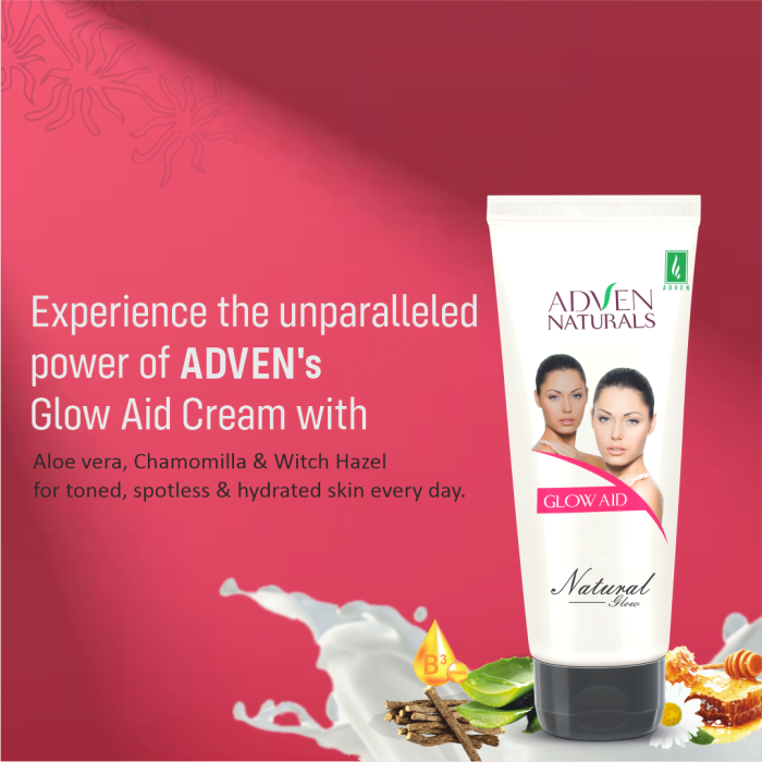 Adven Naturals Glow Face Cream - 100 gms