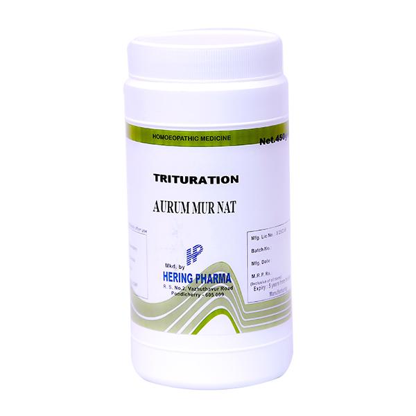 Hering Pharma Aurum Mur Nat Trituration Tablet 6X - 450 gms