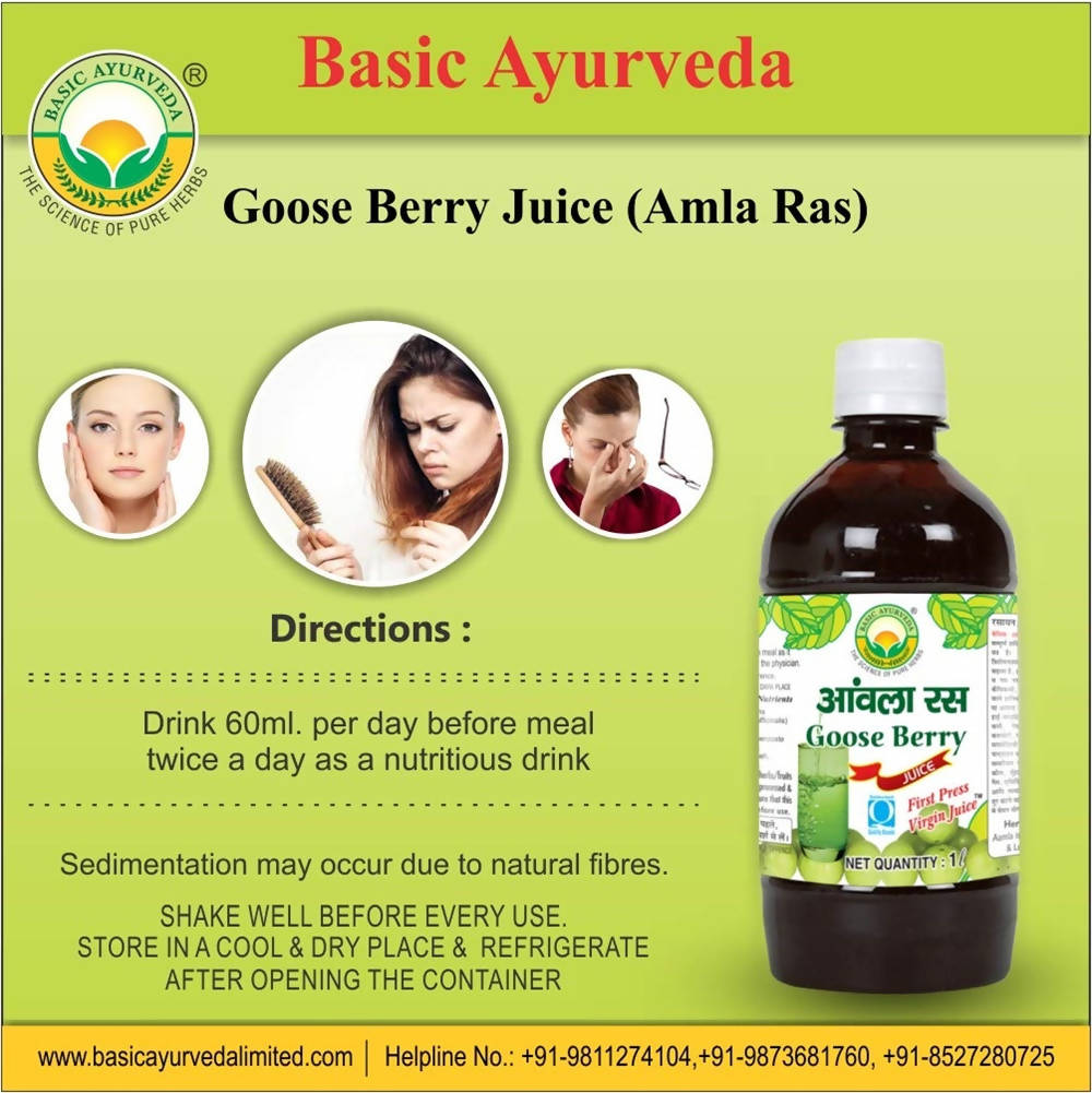 Basic Ayurveda Grass Meal Wheat Grass Juice - 1 Liter image 3