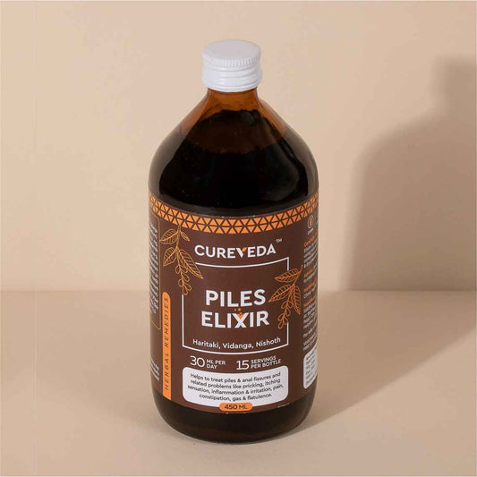 Cureveda Piles Elixir - 450 ml