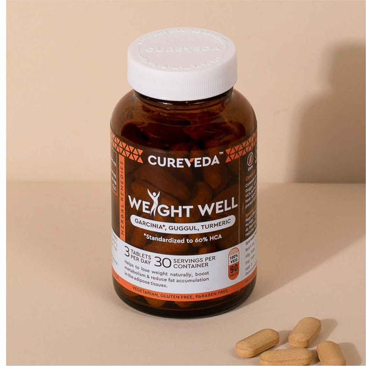 Cureveda Weight Well - 90 Tablets