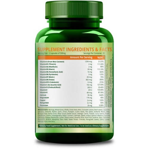 Himalayan Organics Plant Based Multivitamin Capsules - 60 Tabs image 2