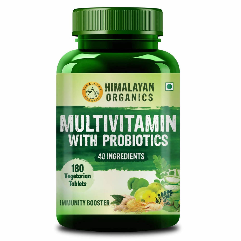 Himalayan Organics Immunity Multivitamin with Probiotics - 180 tabs image 2