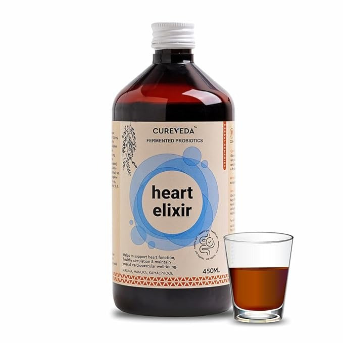 Cureveda Heart Elixir Syrup - 450 ml