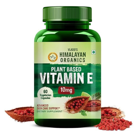 Himalayan Organics Plant-Based Vitamin E Capsules - 60 Tabs