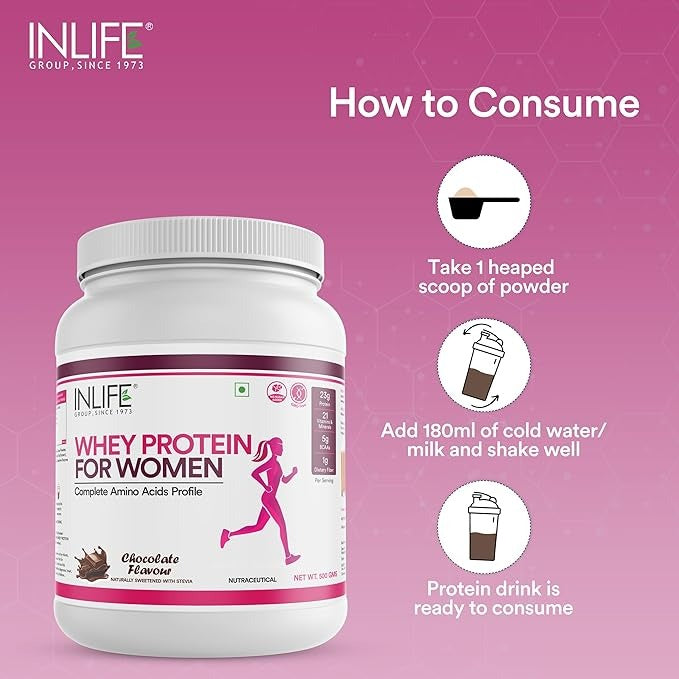 INLIFE Shake Powder for Women - 500 gms image 4