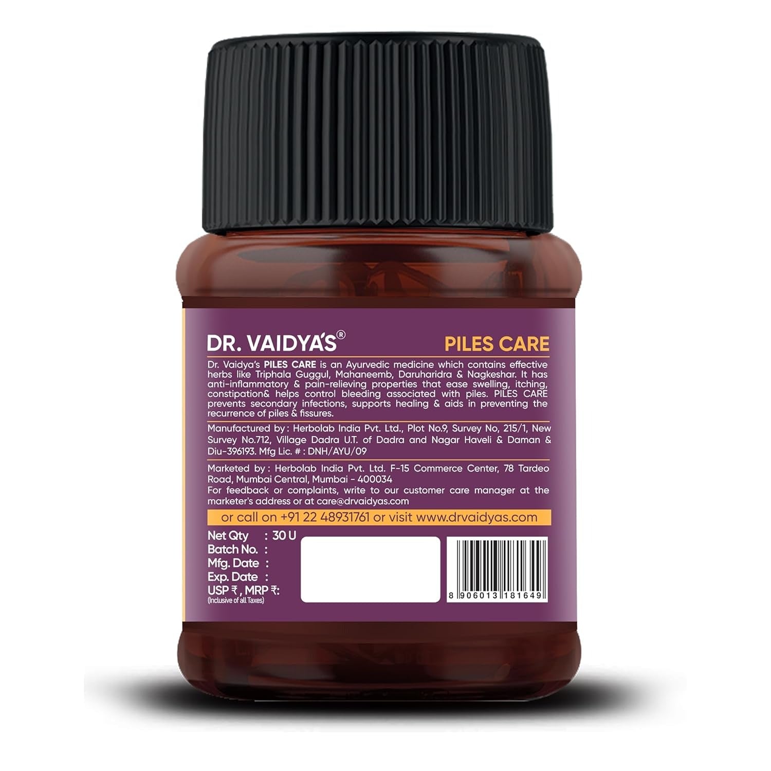 Dr. Vaidya's Ayurvedic Piles Combo image 4