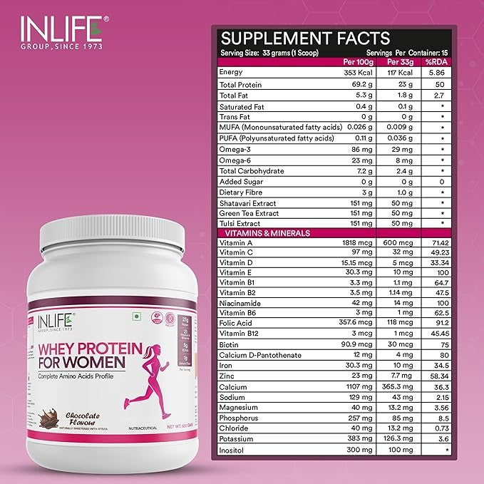 INLIFE Shake Powder for Women - 500 gms image 5
