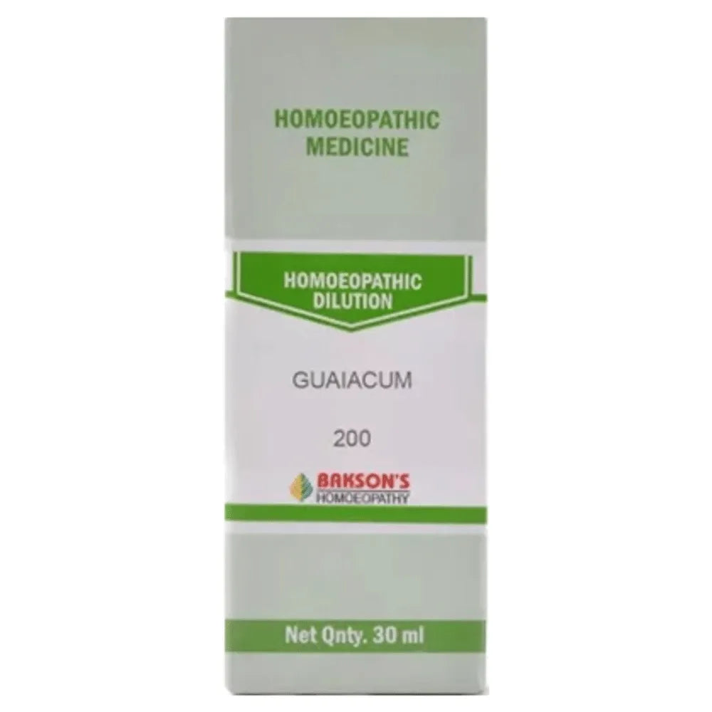 Bakson's Homeopathy Guaiacum Dilution - 30 ml image 2