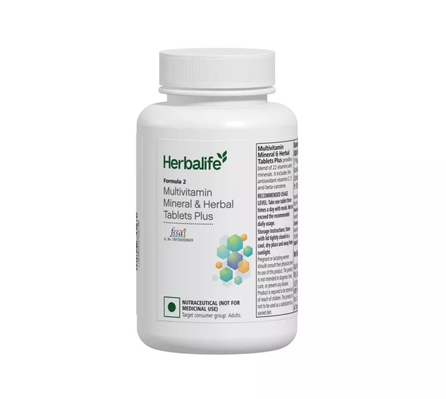 Herbalife Nutrition Formula 2 Multivitamin Mineral & Herbal Tablets - 90 tabs
