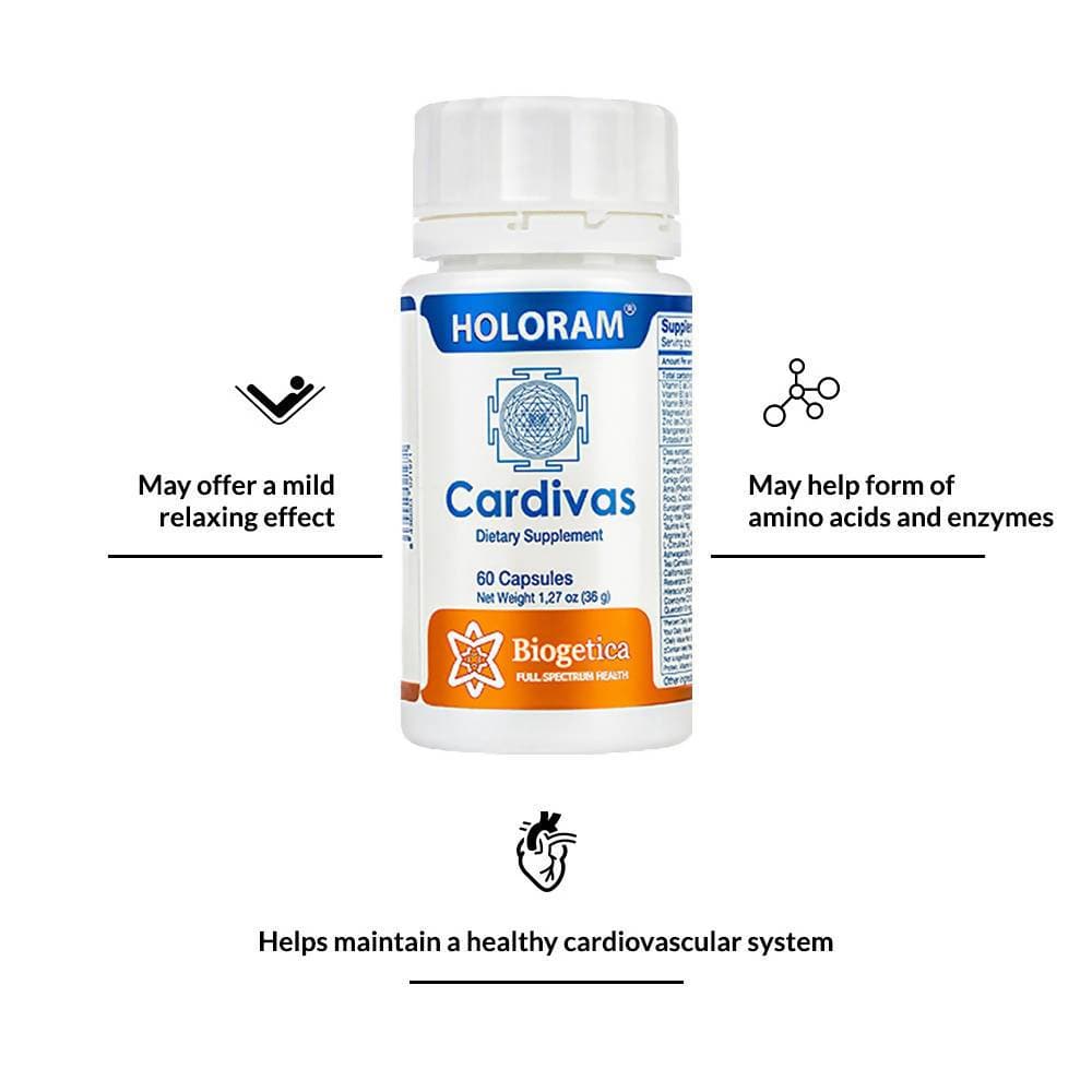 Biogetica Holoram Balanced Nutrition Capsules - 60 capsules image 4