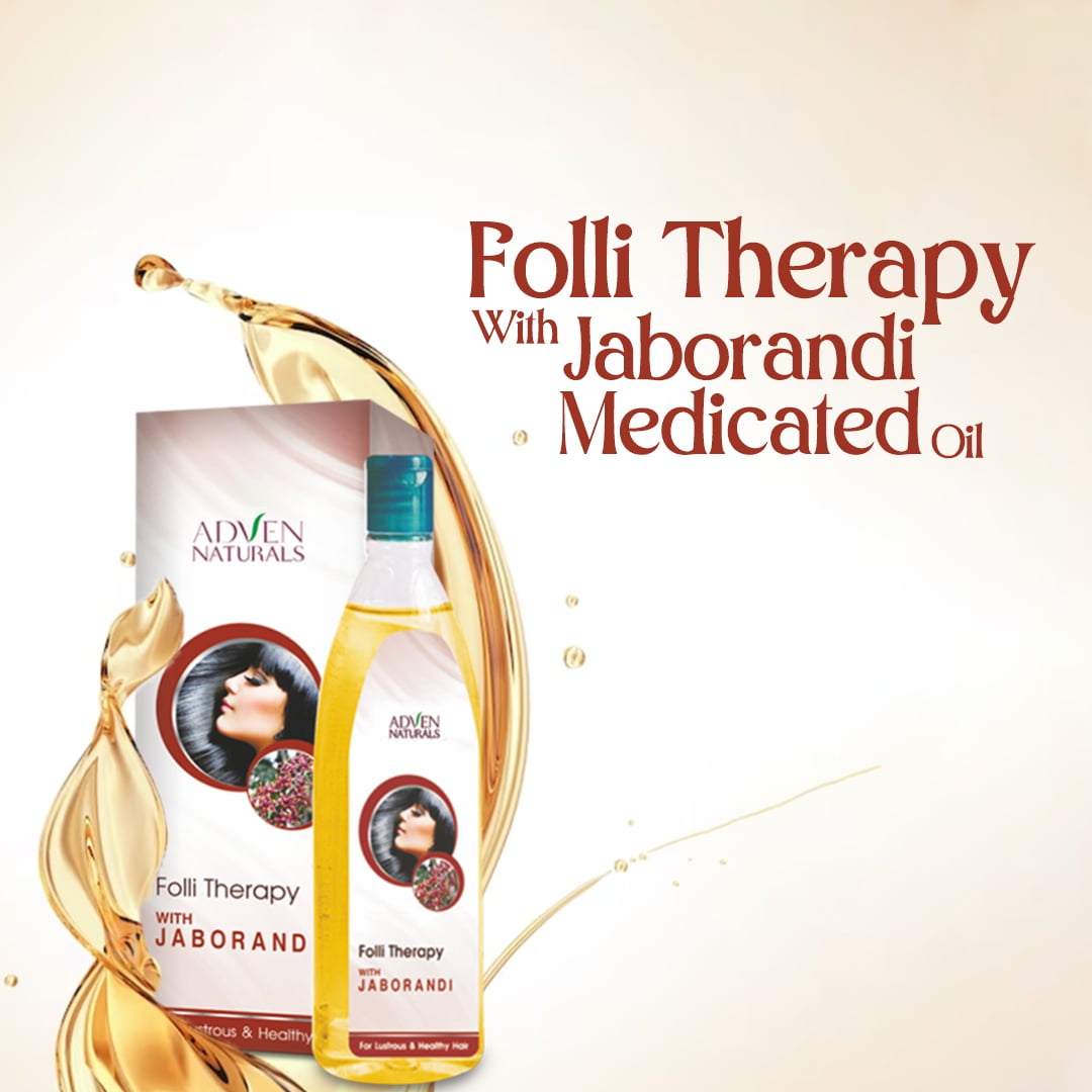 Adven Folli Therapy With Jaborandi Medicated Oil image 2