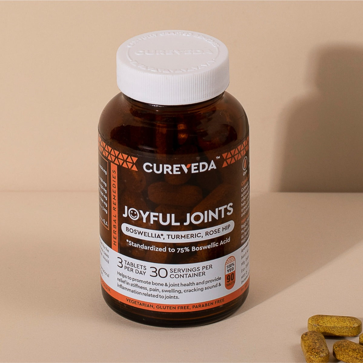 Cureveda Joyful Joints - 90 Tablets