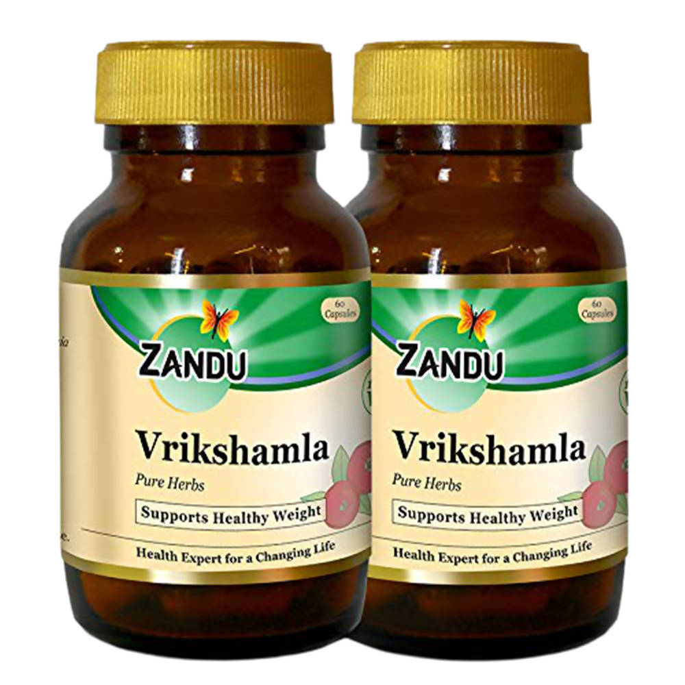 Zandu Vrikshamla Pure Herbs Capsules - 60 Caps image 2